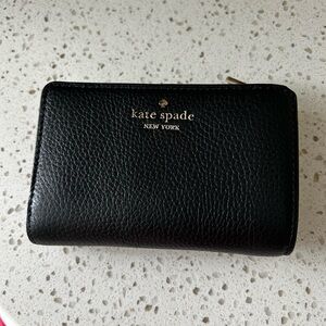 Kate Spade Medium Black Bifold Wallet
